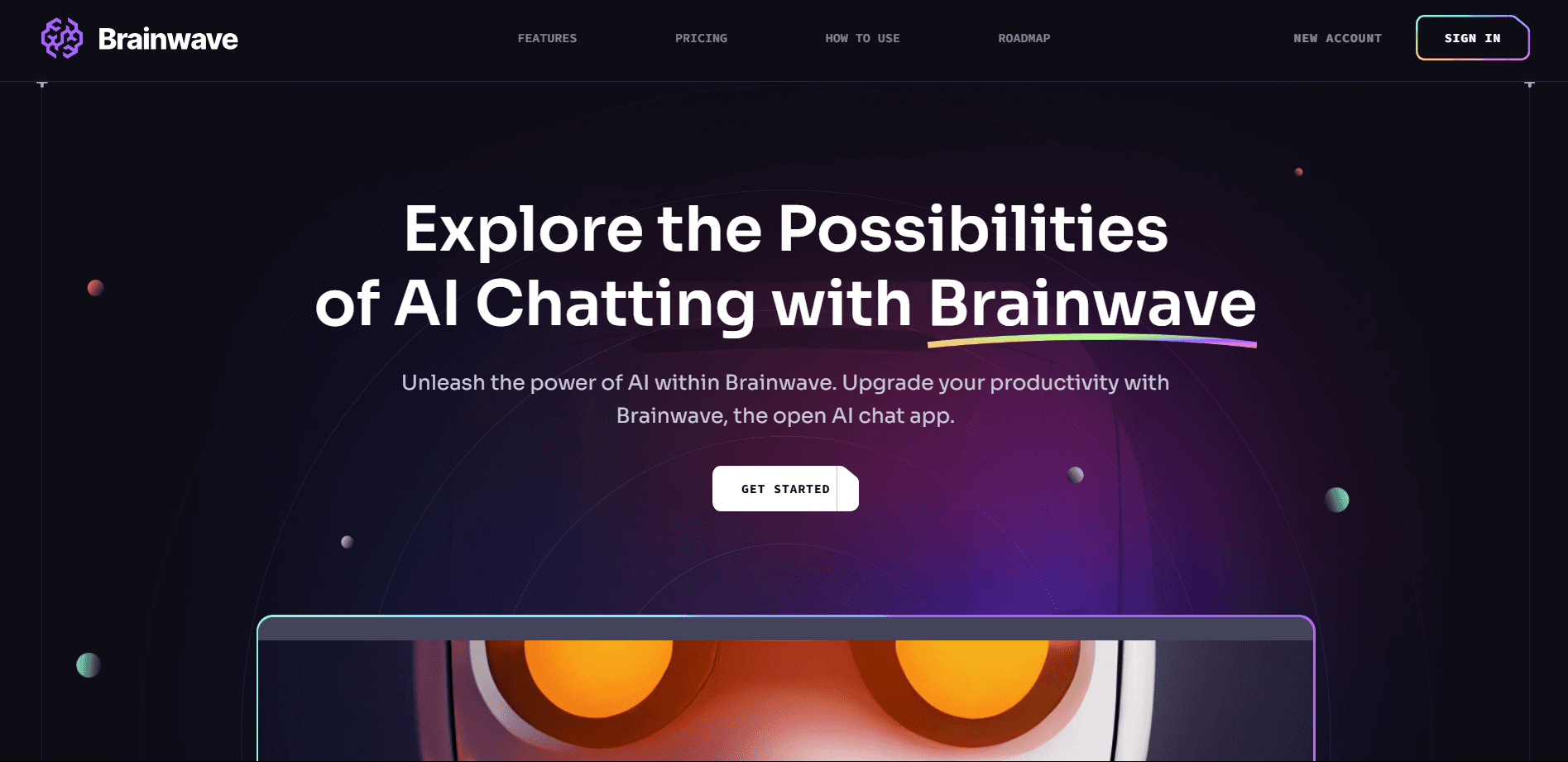 Brainwave modern web template